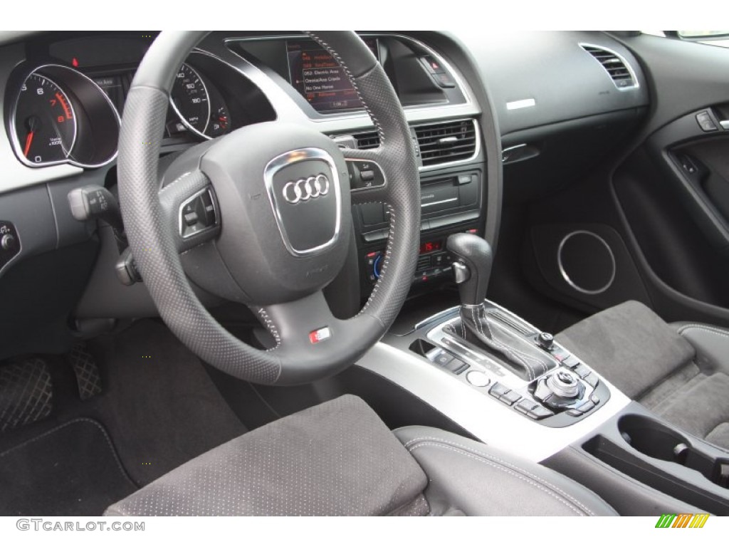 2010 Audi A5 2.0T quattro Coupe Black Dashboard Photo #71939329
