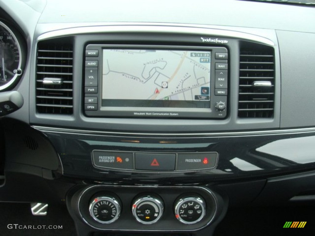 2012 Mitsubishi Lancer Evolution GSR Navigation Photo #71939337