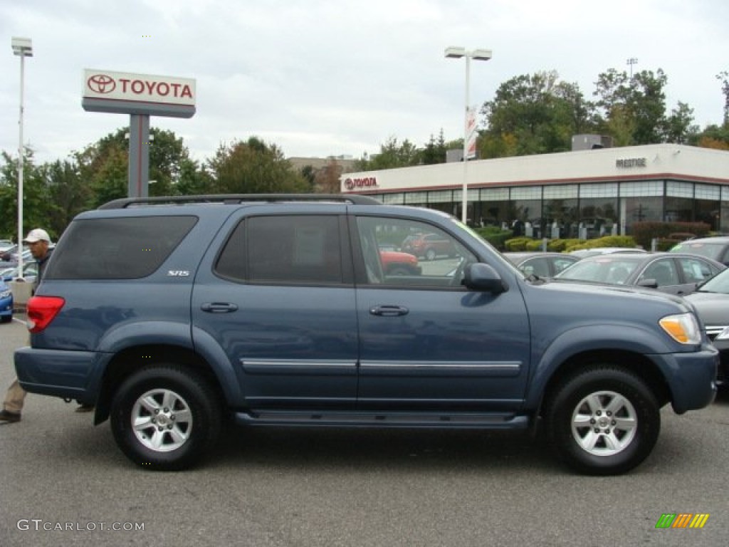 2007 Sequoia SR5 4WD - Bluesteel Mica / Taupe photo #1