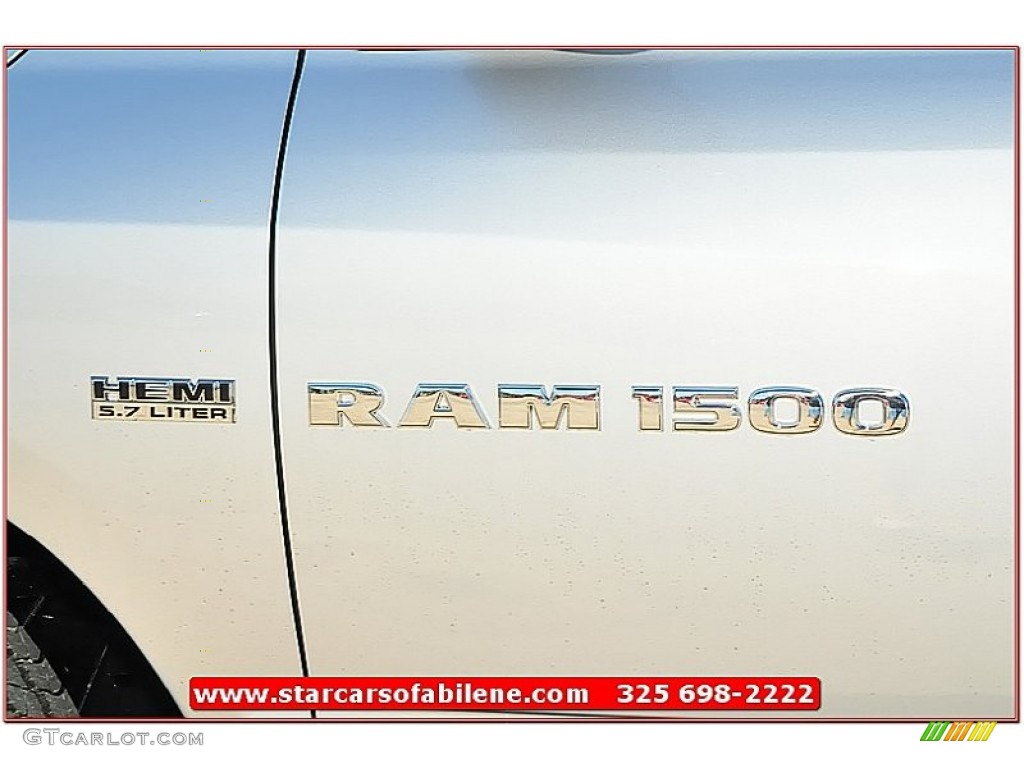 2012 Ram 1500 Lone Star Quad Cab - Bright Silver Metallic / Dark Slate Gray/Medium Graystone photo #3