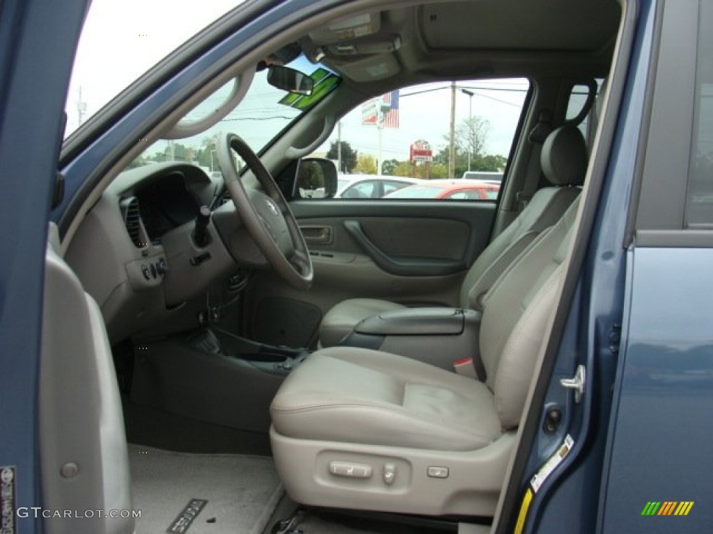 2007 Sequoia SR5 4WD - Bluesteel Mica / Taupe photo #7