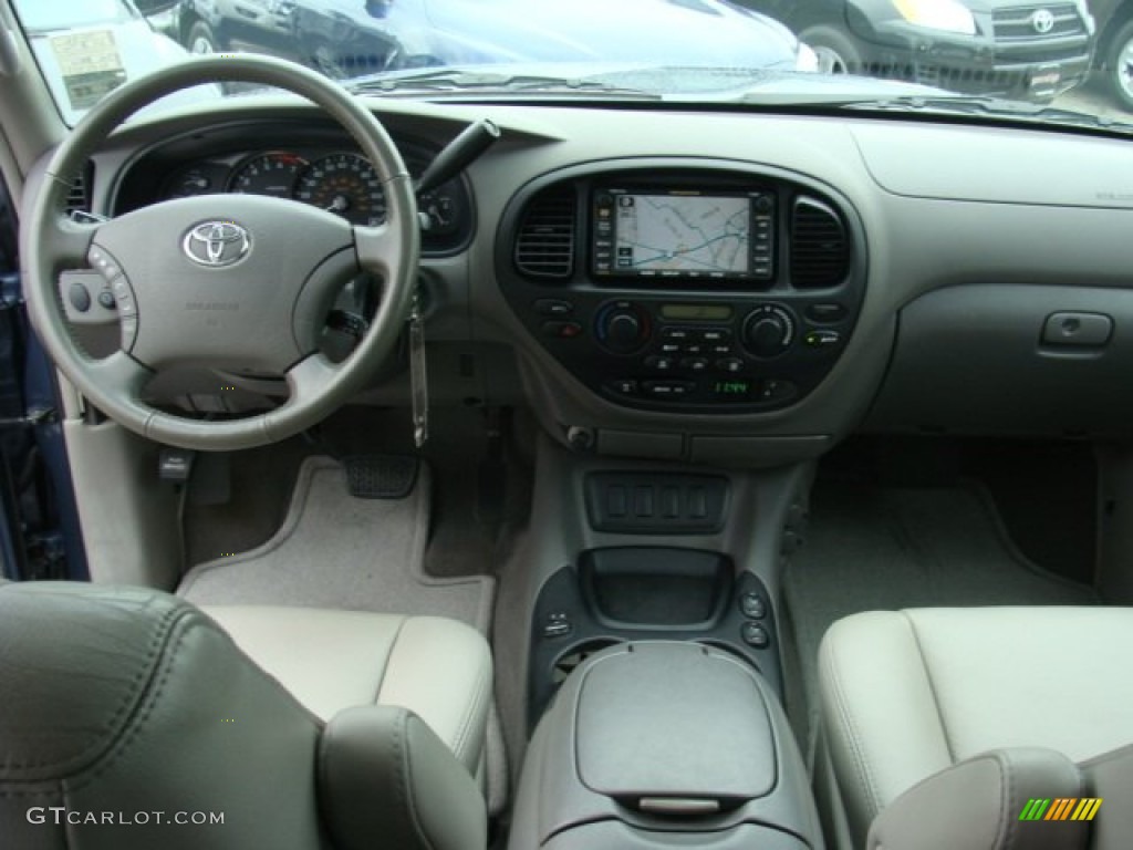 2007 Sequoia SR5 4WD - Bluesteel Mica / Taupe photo #9
