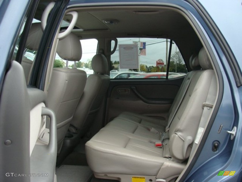 2007 Sequoia SR5 4WD - Bluesteel Mica / Taupe photo #13