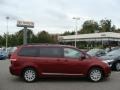 2012 Salsa Red Pearl Toyota Sienna LE AWD  photo #1