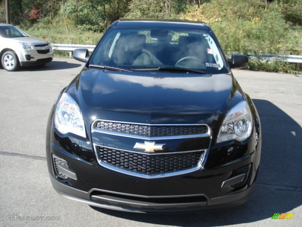 2013 Equinox LS AWD - Black / Jet Black photo #3