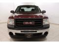 2009 Sonoma Red Metallic GMC Sierra 1500 Work Truck Extended Cab 4x4  photo #2