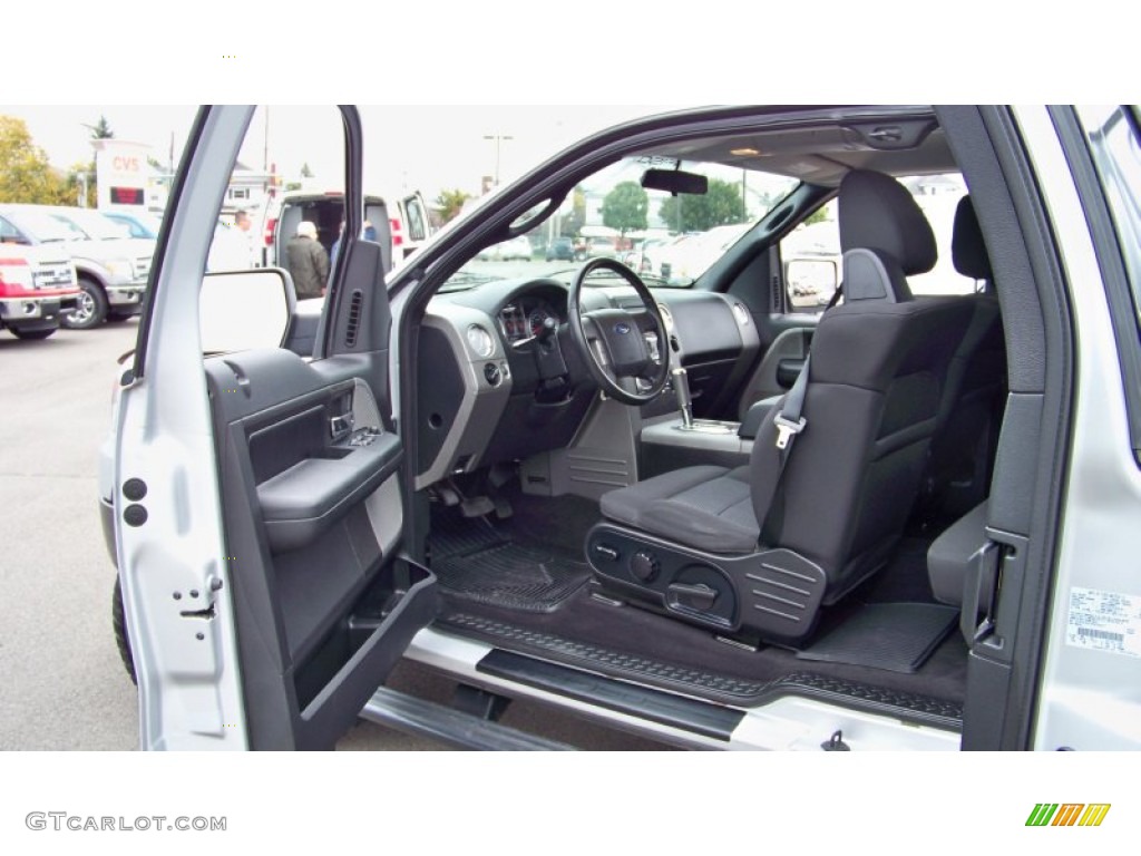 2004 F150 FX4 SuperCab 4x4 - Silver Metallic / Black/Medium Flint photo #11
