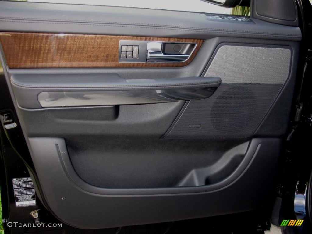 2013 Land Rover Range Rover Sport Supercharged Ebony Door Panel Photo #71942281