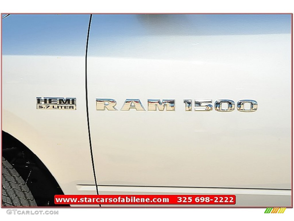 2012 Ram 1500 Express Quad Cab - Bright Silver Metallic / Dark Slate Gray/Medium Graystone photo #3