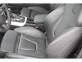 Black Silk Nappa Leather Front Seat Photo for 2011 Audi S5 #71943097
