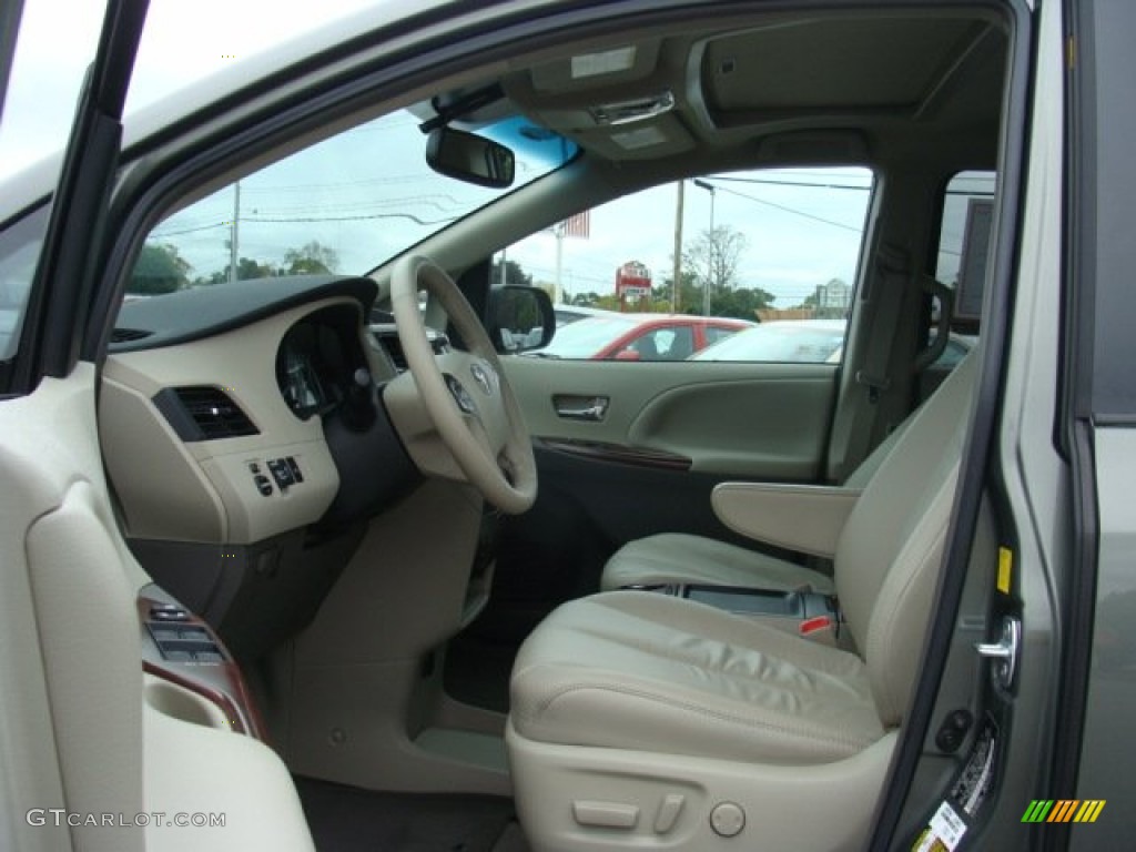 2011 Toyota Sienna XLE AWD Interior Color Photos