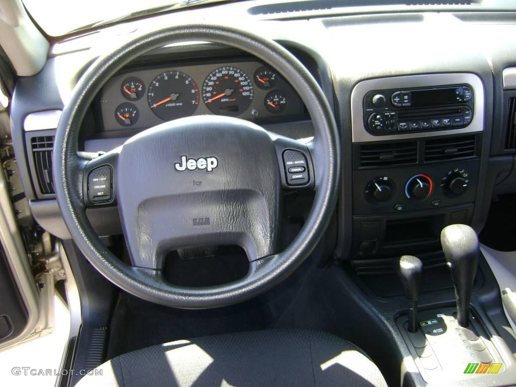 2004 Grand Cherokee Laredo 4x4 - Light Pewter Metallic / Dark Slate Gray photo #13