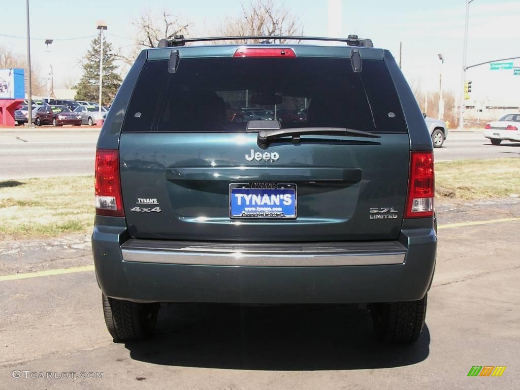 2005 Grand Cherokee Limited 4x4 - Deep Beryl Green Pearl / Medium Slate Gray photo #3