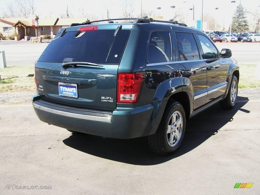 2005 Grand Cherokee Limited 4x4 - Deep Beryl Green Pearl / Medium Slate Gray photo #4