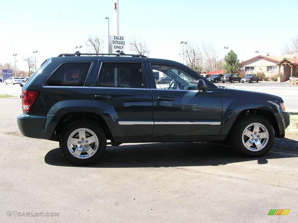 2005 Grand Cherokee Limited 4x4 - Deep Beryl Green Pearl / Medium Slate Gray photo #5