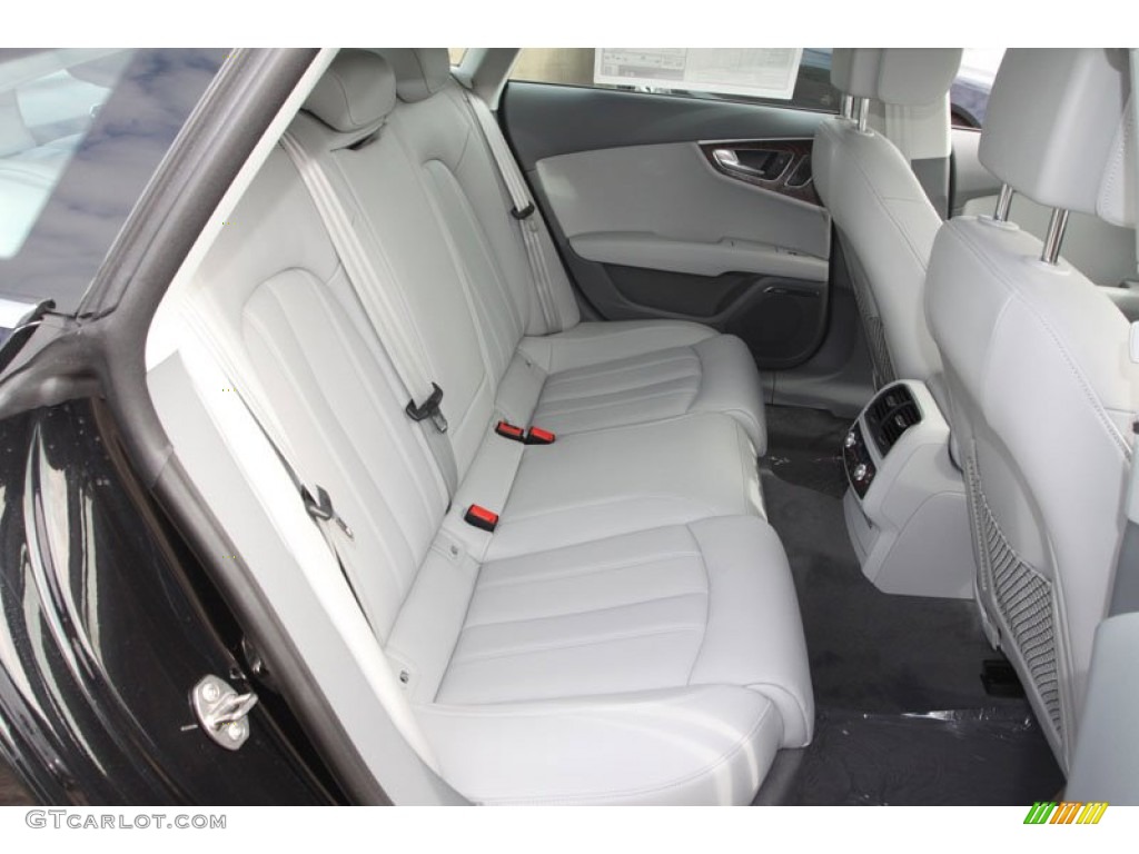 2013 Audi A7 3.0T quattro Prestige Rear Seat Photo #71944749