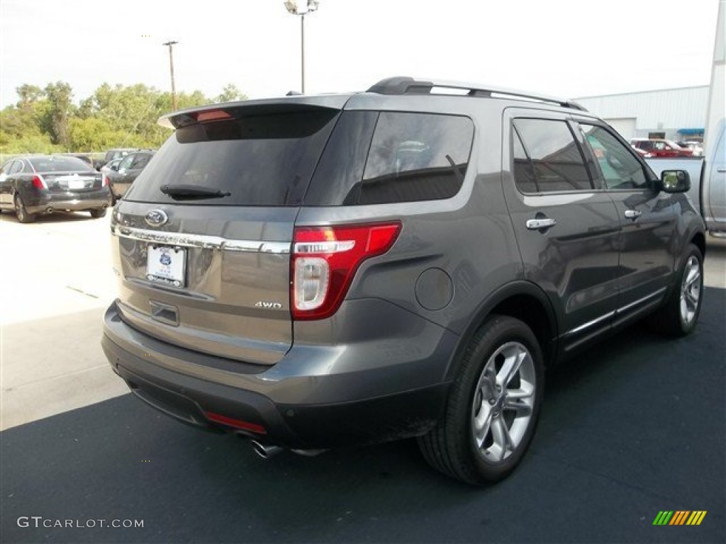 2011 Explorer Limited 4WD - Sterling Grey Metallic / Charcoal Black photo #8