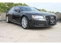 Oolong Grey Metallic 2013 Audi A8 L 4.0T quattro