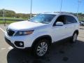 2011 Snow White Pearl Kia Sorento LX V6 AWD  photo #6