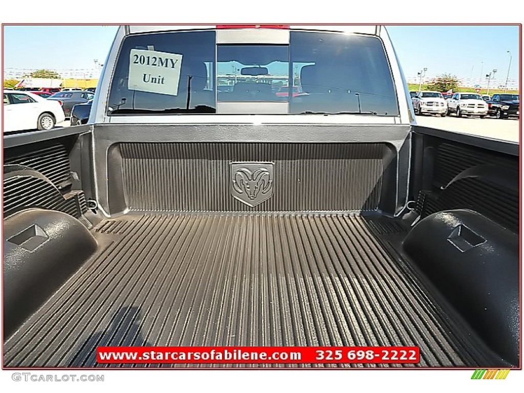 2012 Ram 1500 Lone Star Quad Cab - Mineral Gray Metallic / Dark Slate Gray/Medium Graystone photo #6