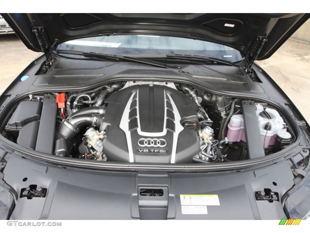 2013 Audi A8 L 4.0T quattro 4.0 Liter FSI Twin-Turbocharged DOHC 32-Valve VVT V8 Engine Photo #71946982