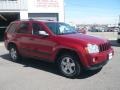 2005 Inferno Red Crystal Pearl Jeep Grand Cherokee Laredo 4x4  photo #3