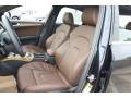 Chestnut Brown 2013 Audi A4 2.0T quattro Sedan Interior Color