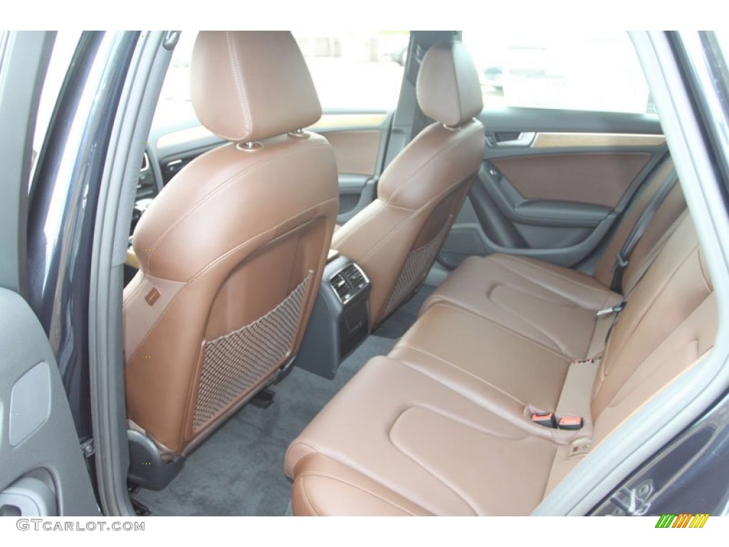 Chestnut Brown Interior 2013 Audi A4 2.0T quattro Sedan Photo #71948323