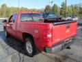 2009 Victory Red Chevrolet Silverado 1500 LT Extended Cab 4x4  photo #7