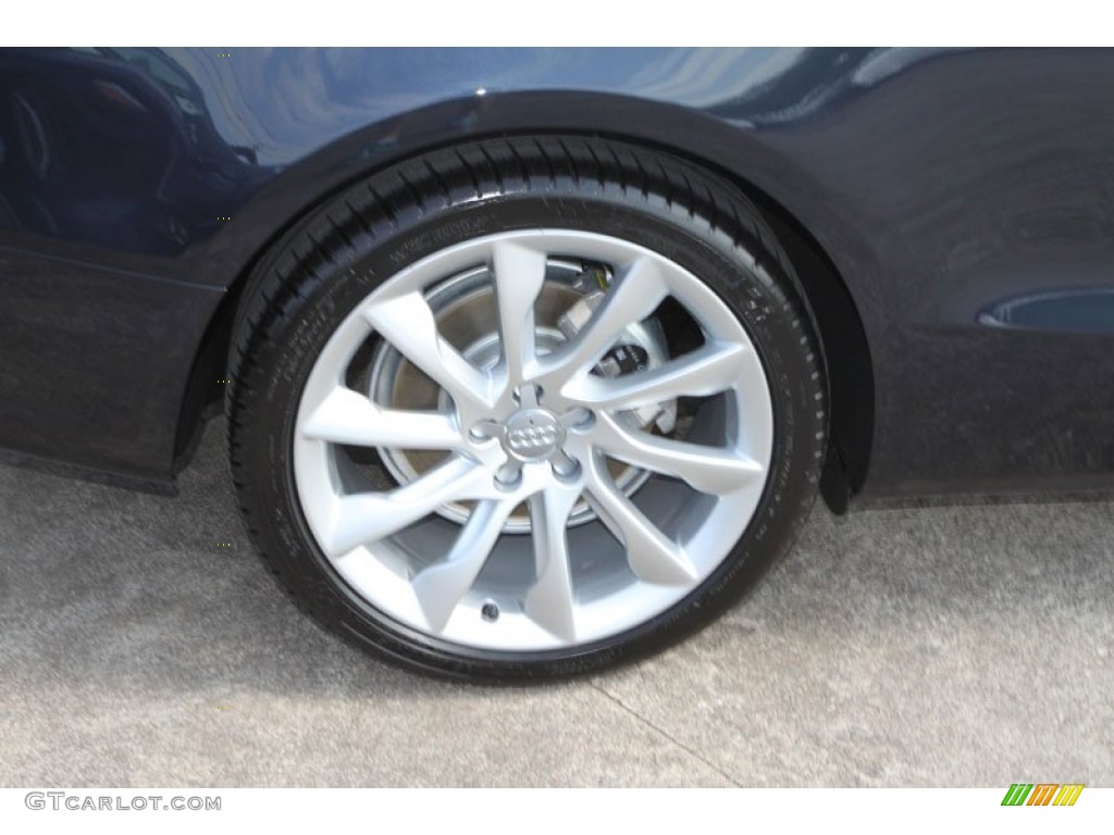 2013 A5 2.0T quattro Coupe - Moonlight Blue Metallic / Titanium Grey/Steel Grey photo #10
