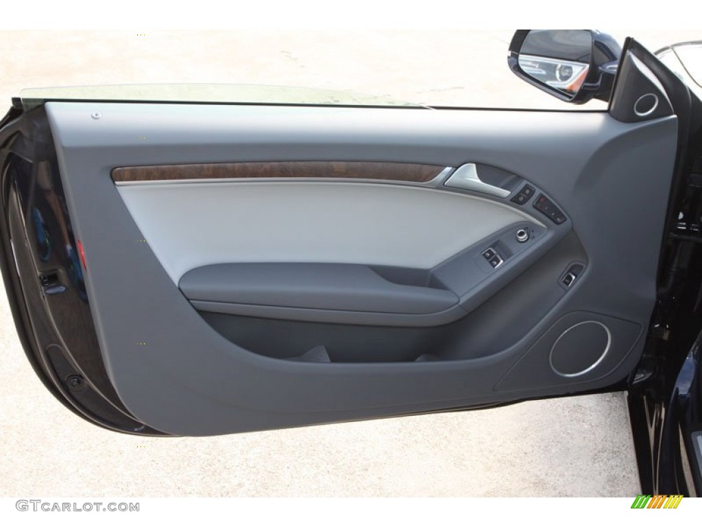 2013 A5 2.0T quattro Coupe - Moonlight Blue Metallic / Titanium Grey/Steel Grey photo #11