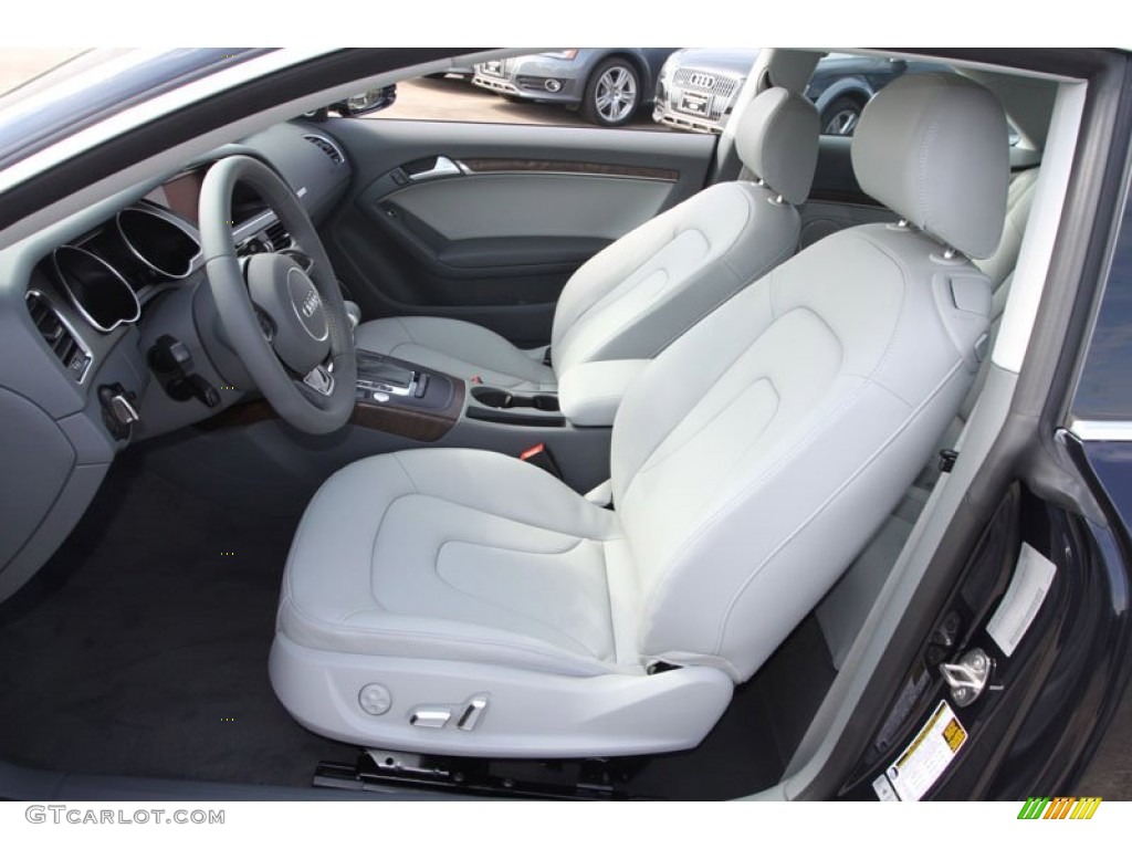 2013 A5 2.0T quattro Coupe - Moonlight Blue Metallic / Titanium Grey/Steel Grey photo #13
