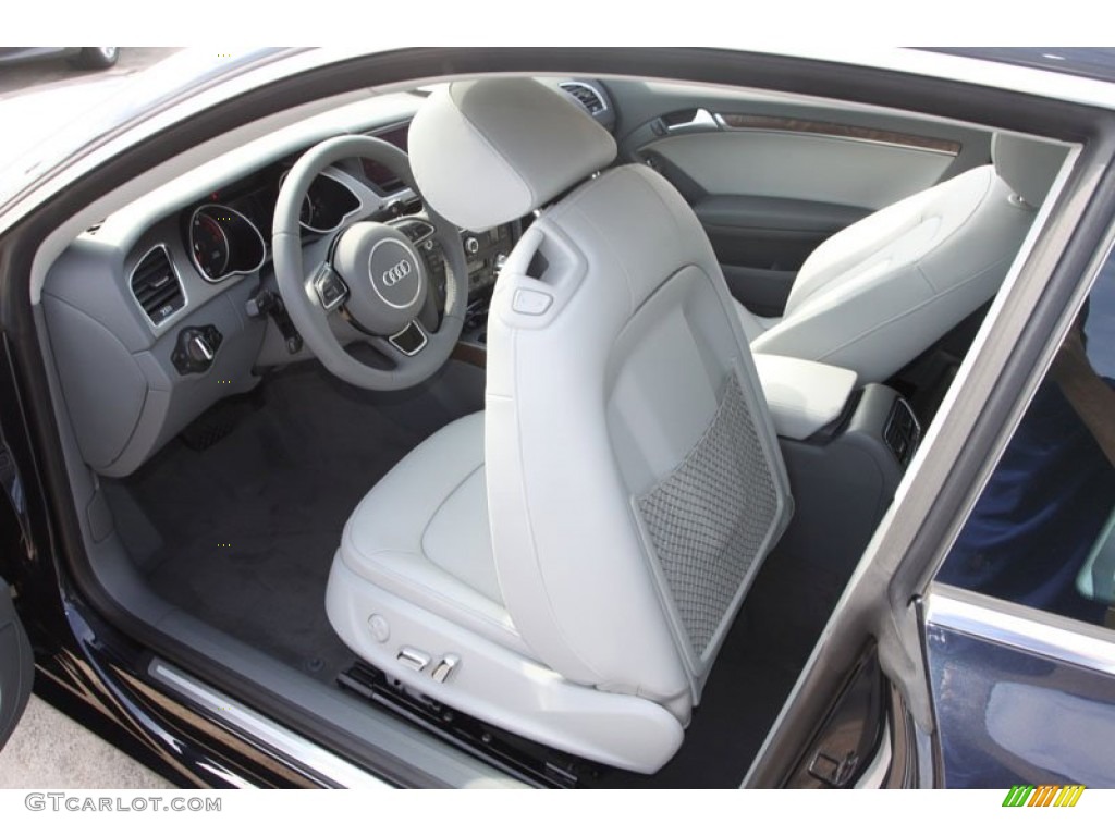 2013 A5 2.0T quattro Coupe - Moonlight Blue Metallic / Titanium Grey/Steel Grey photo #15