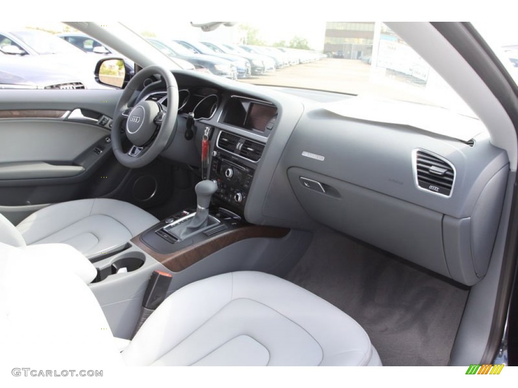 2013 A5 2.0T quattro Coupe - Moonlight Blue Metallic / Titanium Grey/Steel Grey photo #21