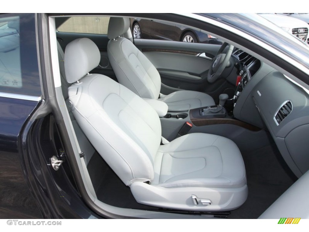 2013 A5 2.0T quattro Coupe - Moonlight Blue Metallic / Titanium Grey/Steel Grey photo #22