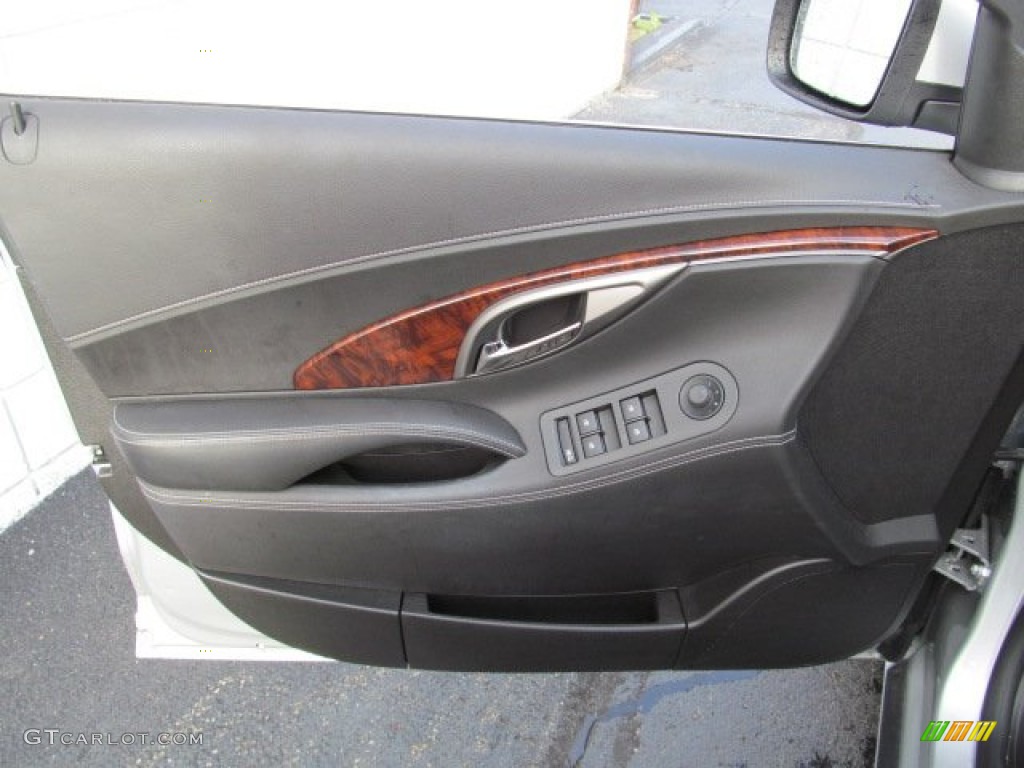 2012 Buick LaCrosse AWD Ebony Door Panel Photo #71949352