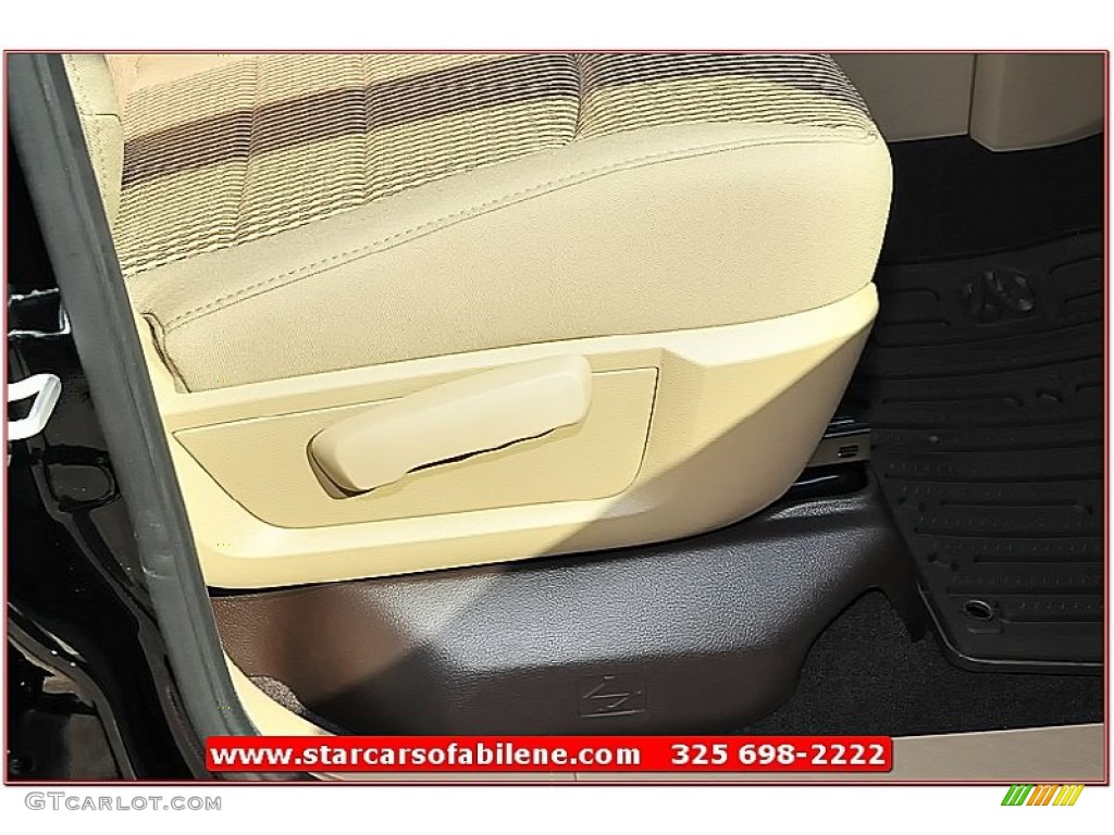 2012 Ram 1500 Lone Star Quad Cab - Black / Light Pebble Beige/Bark Brown photo #22