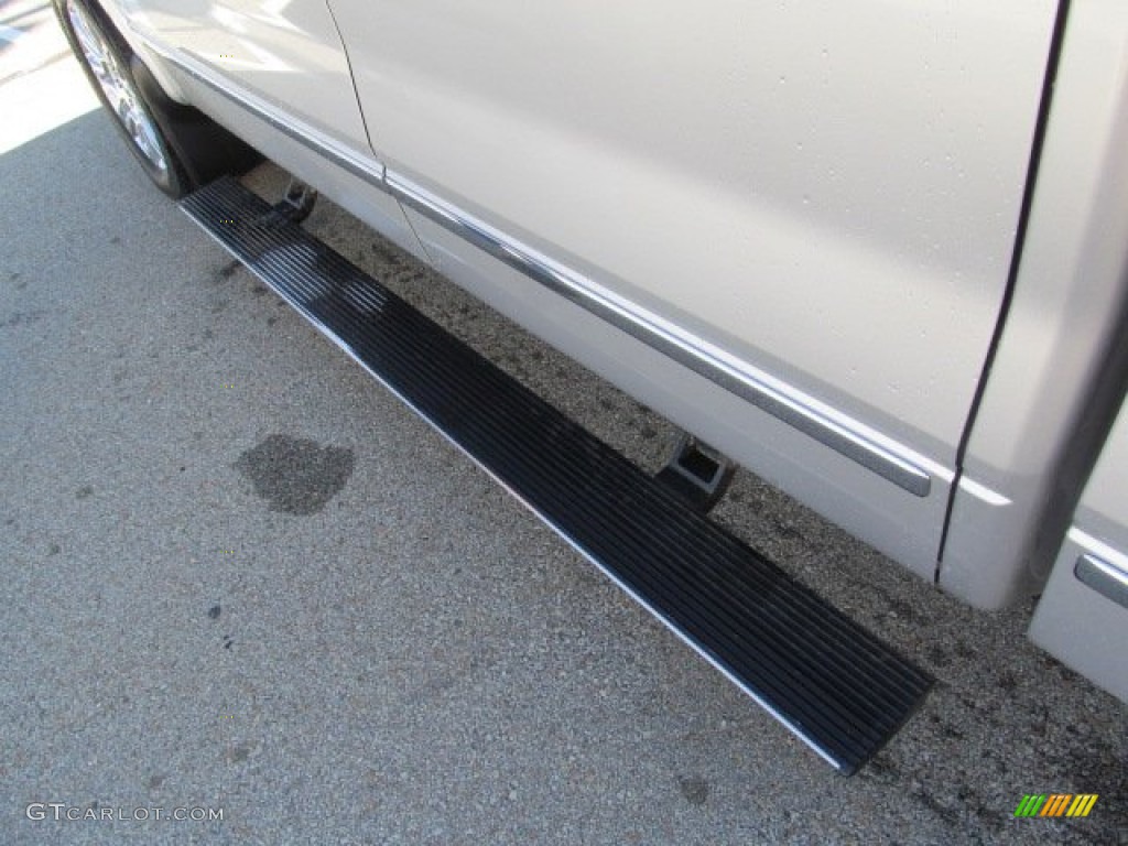2010 F150 Platinum SuperCrew 4x4 - Ingot Silver Metallic / Sienna Brown Leather/Black photo #11