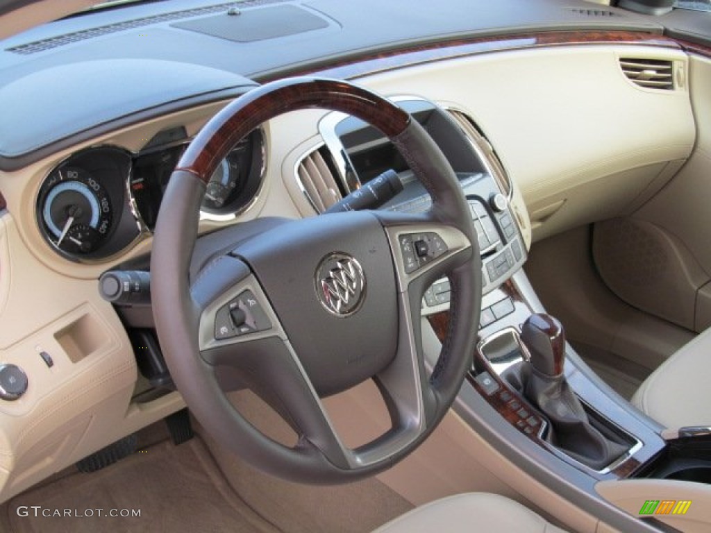 2012 Buick LaCrosse AWD Cashmere Dashboard Photo #71950624