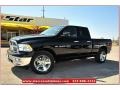 2012 Black Dodge Ram 1500 Lone Star Quad Cab  photo #1