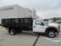 2012 Oxford White Ford F550 Super Duty XL Regular Cab 4x4 Chassis  photo #2