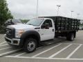 2012 Oxford White Ford F550 Super Duty XL Regular Cab 4x4 Chassis  photo #7