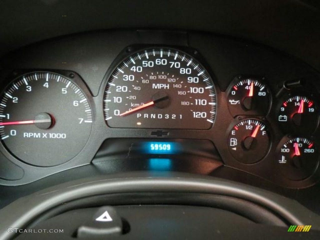 2009 TrailBlazer LT 4x4 - Silver Ice Metallic / Ebony photo #13