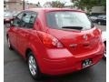 2009 Red Alert Nissan Versa 1.8 SL Hatchback  photo #2