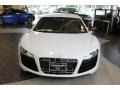 2012 Audi Exclusive Color White Audi R8 5.2 FSI quattro  photo #2