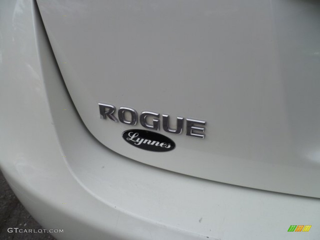 2008 Rogue S AWD - Phantom White Pearl / Black photo #12
