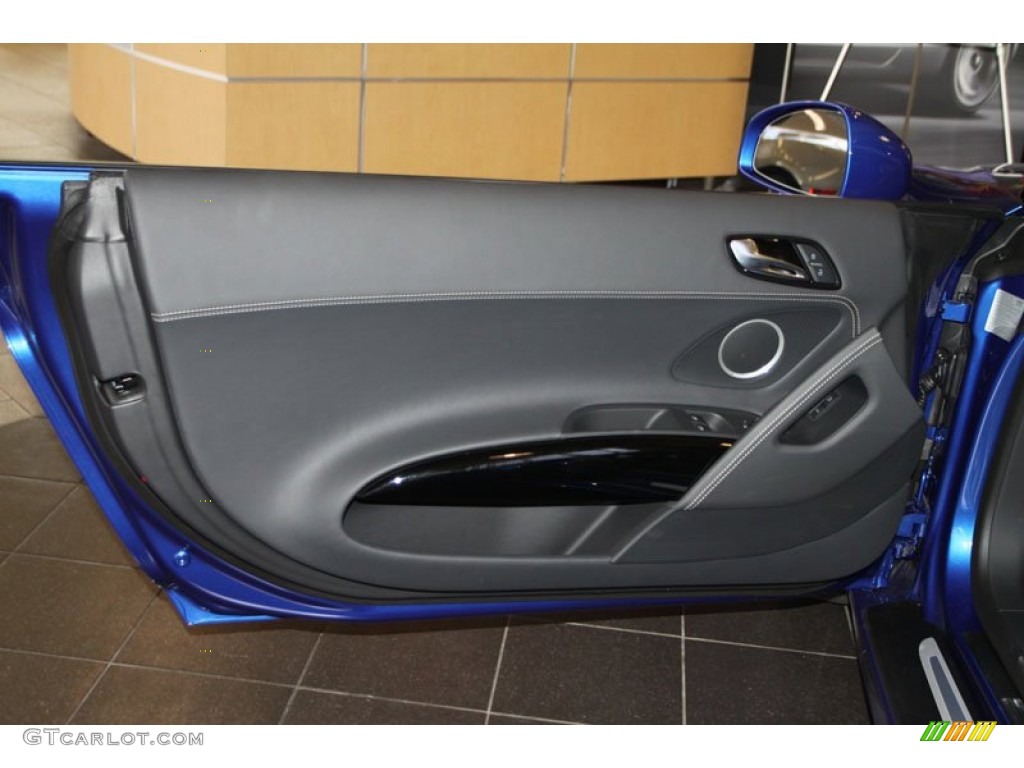 2012 Audi R8 5.2 FSI quattro Black Door Panel Photo #71954101