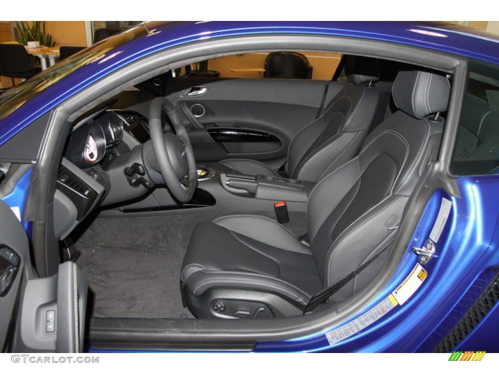 Black Interior 2012 Audi R8 5.2 FSI quattro Photo #71954155