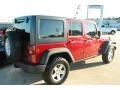 2011 Deep Cherry Red Jeep Wrangler Unlimited Rubicon 4x4  photo #5