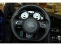 2012 Audi R8 Black Interior Steering Wheel Photo